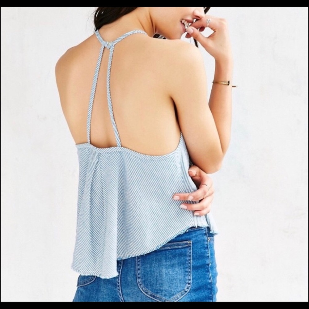 BDG Breezy Striped Halter from Urban Outfitters